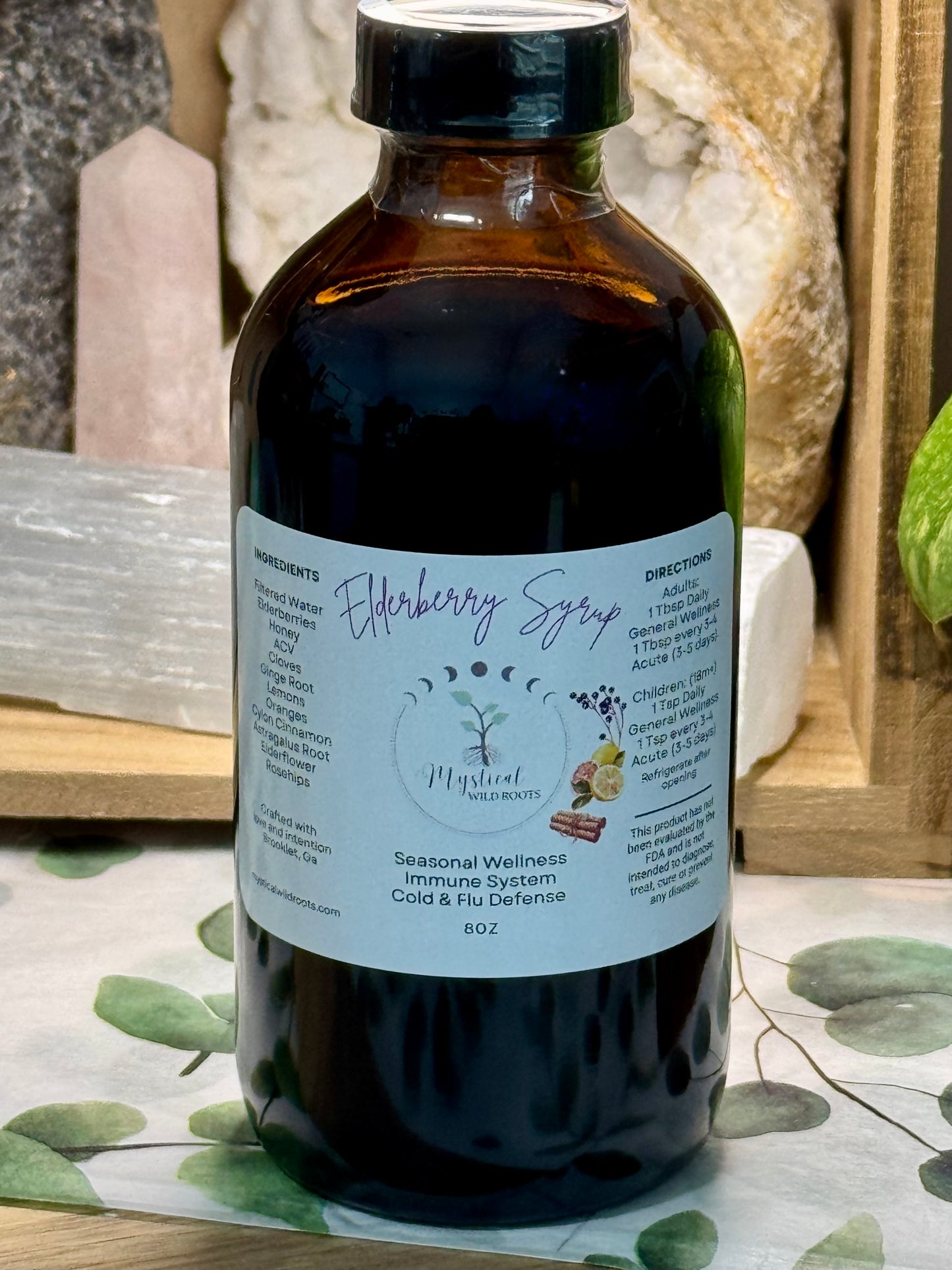 Shelf-Stable Elderberry Syrup