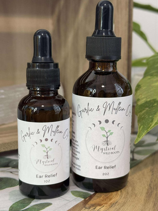 Garlic & Mullein Ear Oil